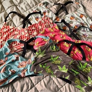 MeUndies Patterned bralettes